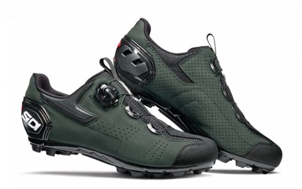 Scarpa mtb/gravel verde / nero scuro