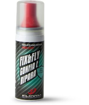 Gonfia e ripara fix & fly 050ml tappo rosso